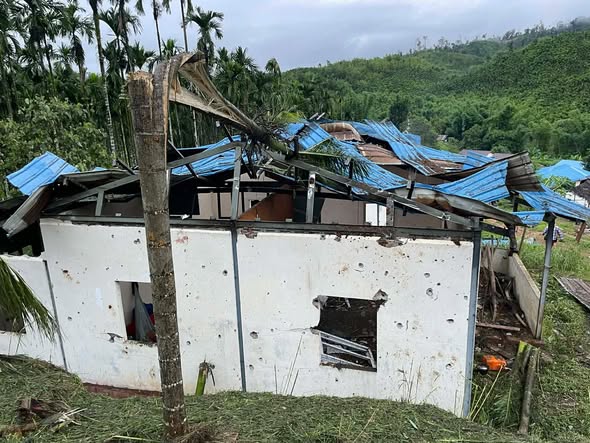 ニッポン財団支援の難民キャンプに空爆、死傷者なし