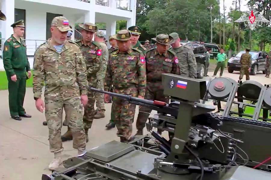 Myanmar-Russia joint military drills signal need for resistance forces to stay alert, analysts warn