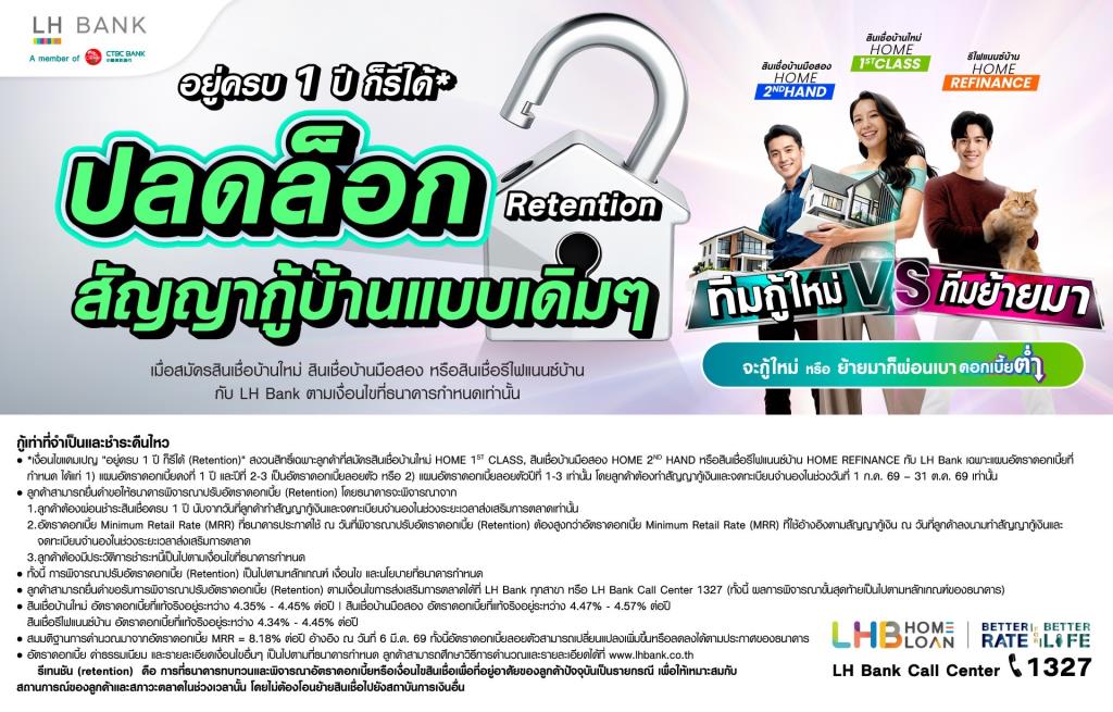 LH Bank Launches Campaign Allowing Home Loan Refinancing After One Year