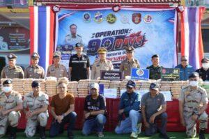Massive Mekong Border Drug Bust: Nearly 2.8 Million Meth Pills and 30kg Crystal Meth Seized in Bueng Kan