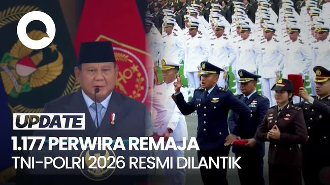 プラボウォ大統領、新任士官1177名を任命 インドネシアの安全保障を担う未来