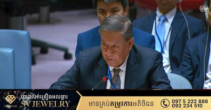 Cambodia Urges UN to Enhance Efforts for Peaceful Conflict Resolution