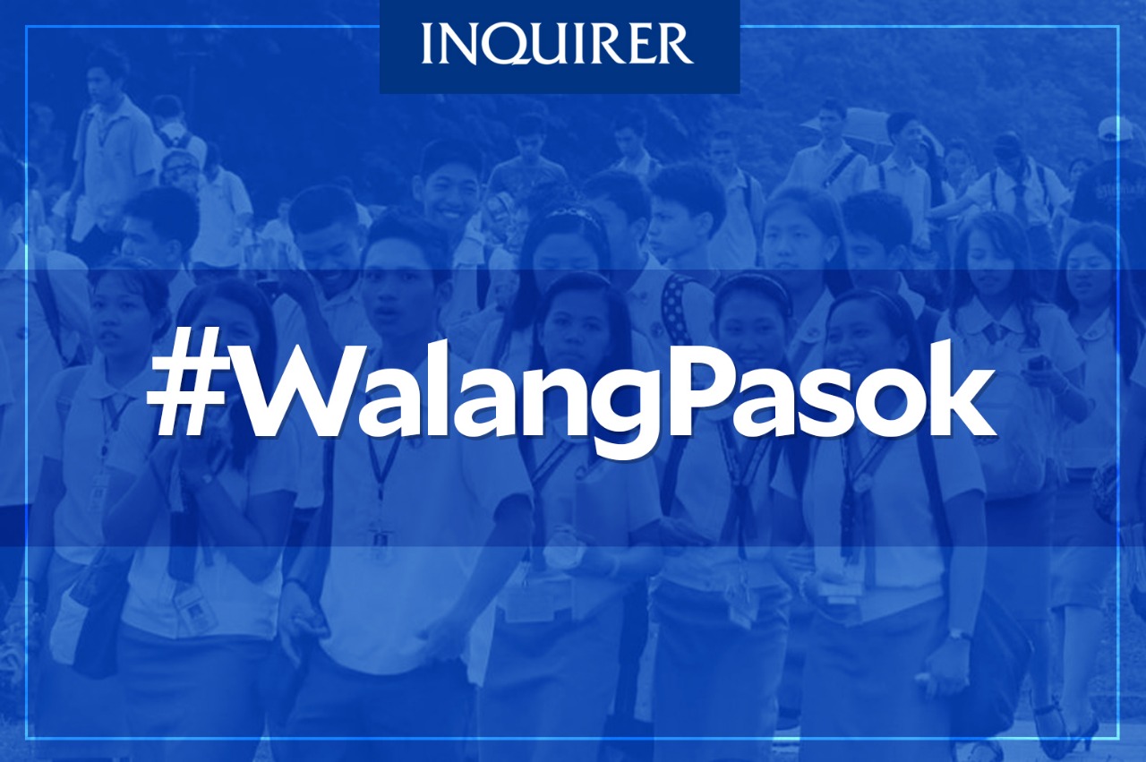 Face-to-Face Classes Suspended in Several Philippine Areas Due to Water Maintenance and Festivities