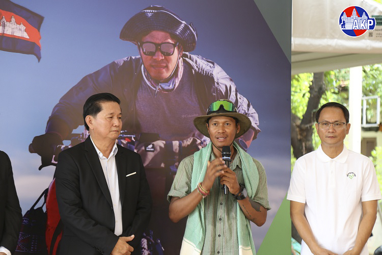 Cambodian Cyclist Completes 60,000km Global Charity Tour, Raising Over $260,000 for Children's Hospitals
