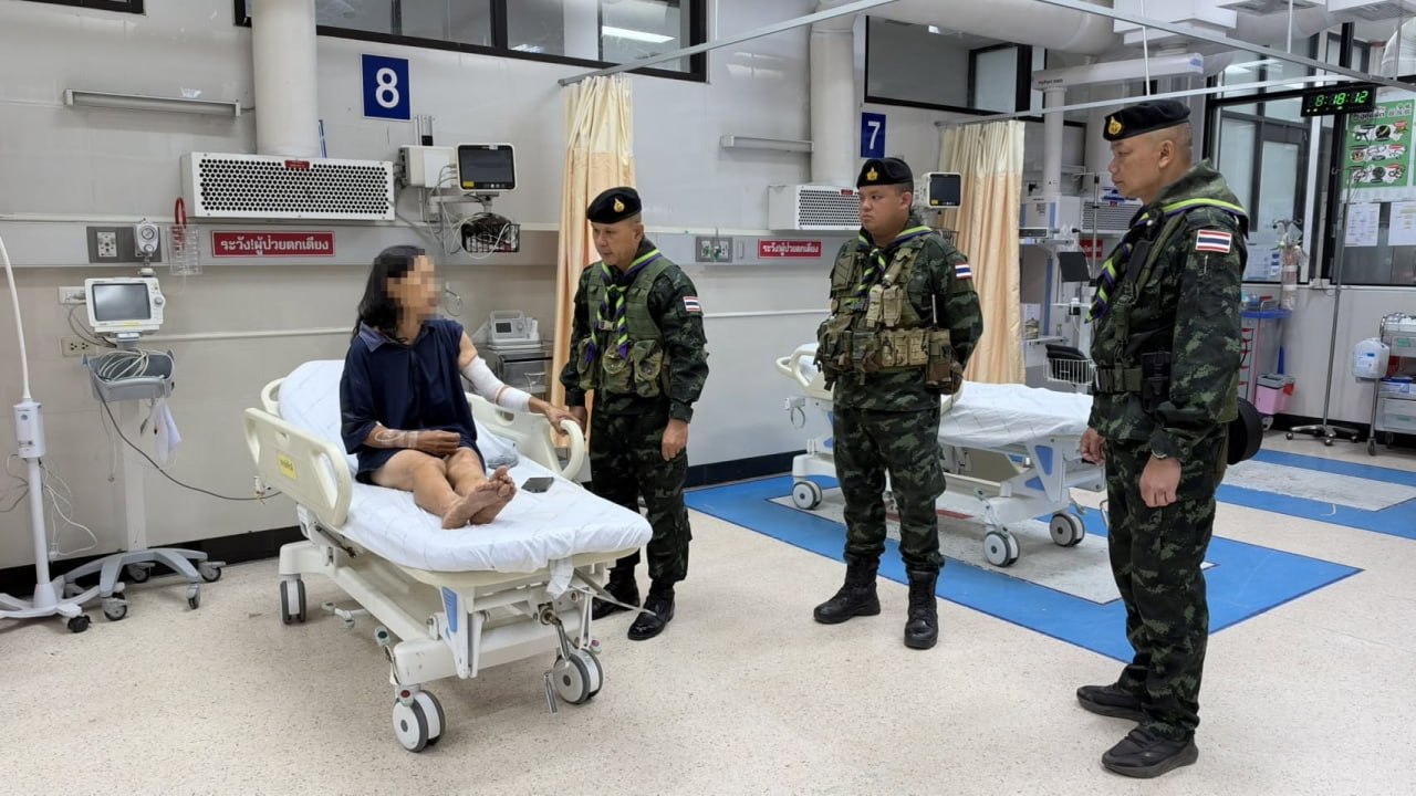 タイ軍、砲弾で女性負傷を受けミャンマーへ警告射撃