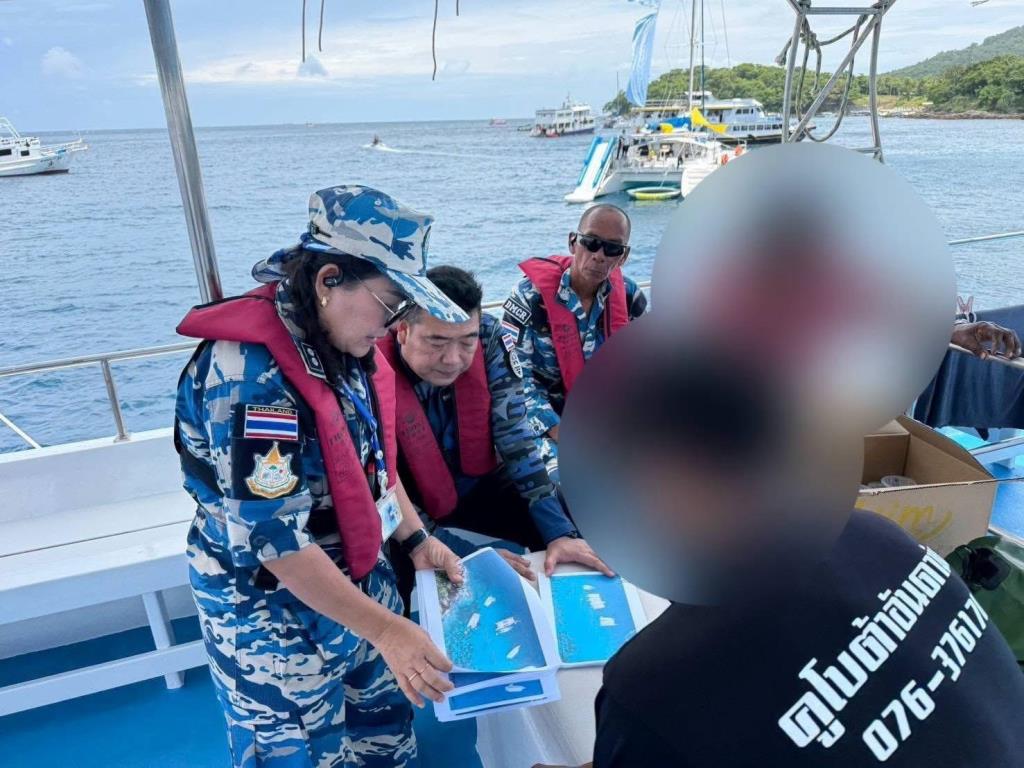 Two Submarines Found Illegally Moored Off Koh Racha Yai, Investigation Underway for Marine Protection Violations