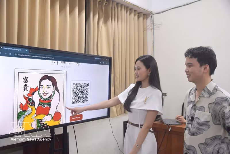 テクノロジーと創造性で蘇るドンホー絵画