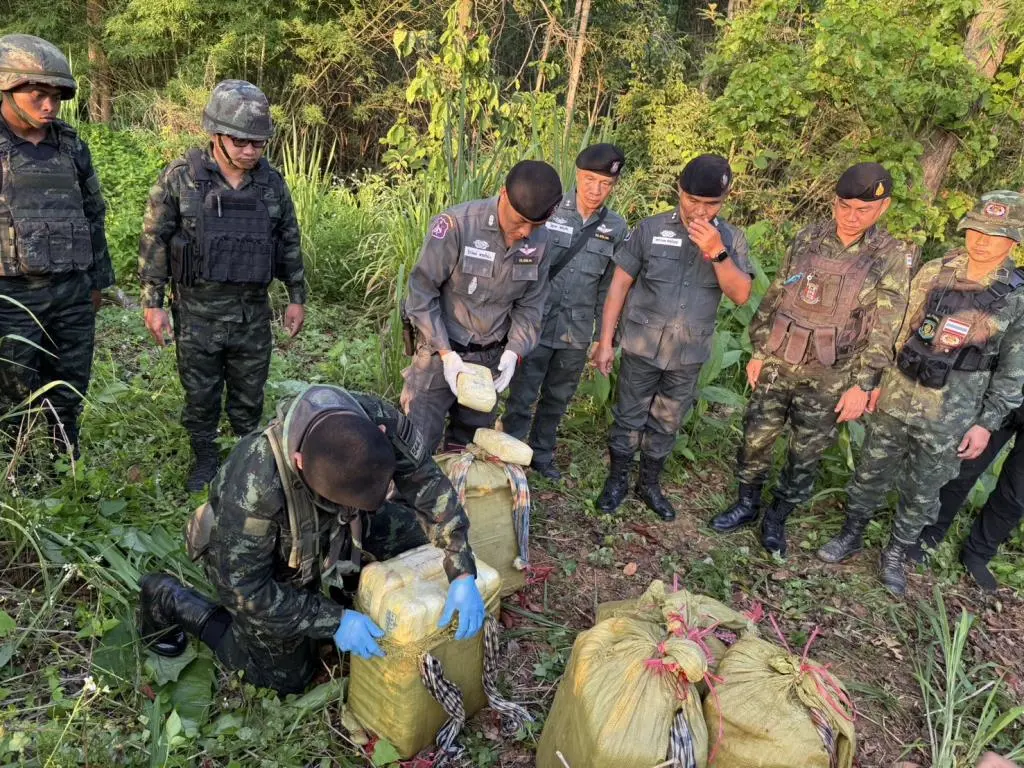 タイ北部で覚醒剤100万錠超押収、密輸組織摘発へ捜査進む