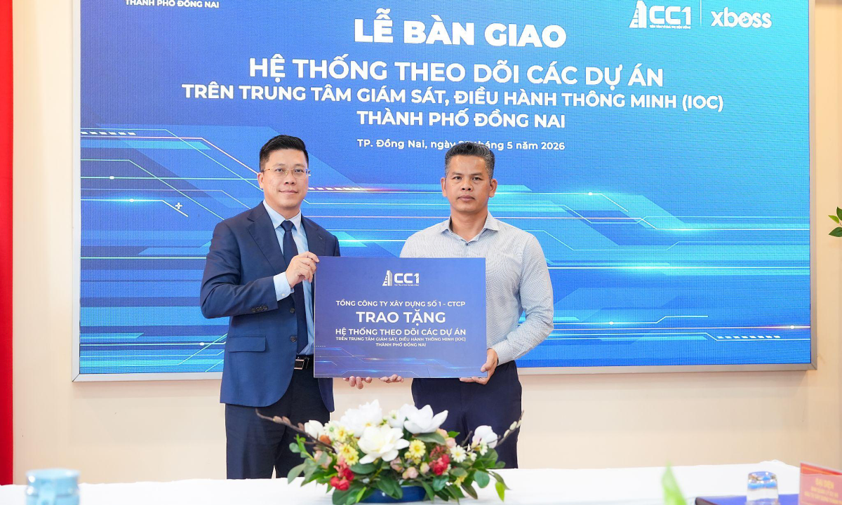 Vietnam's CC1 Hands Over Project Monitoring System to Dong Nai Province