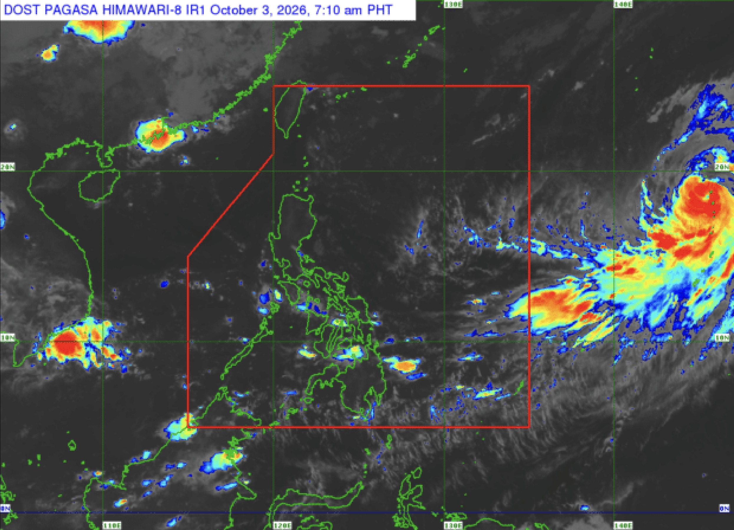 Visayas, Mindanao to experience cloudy skies, rain due to LPA