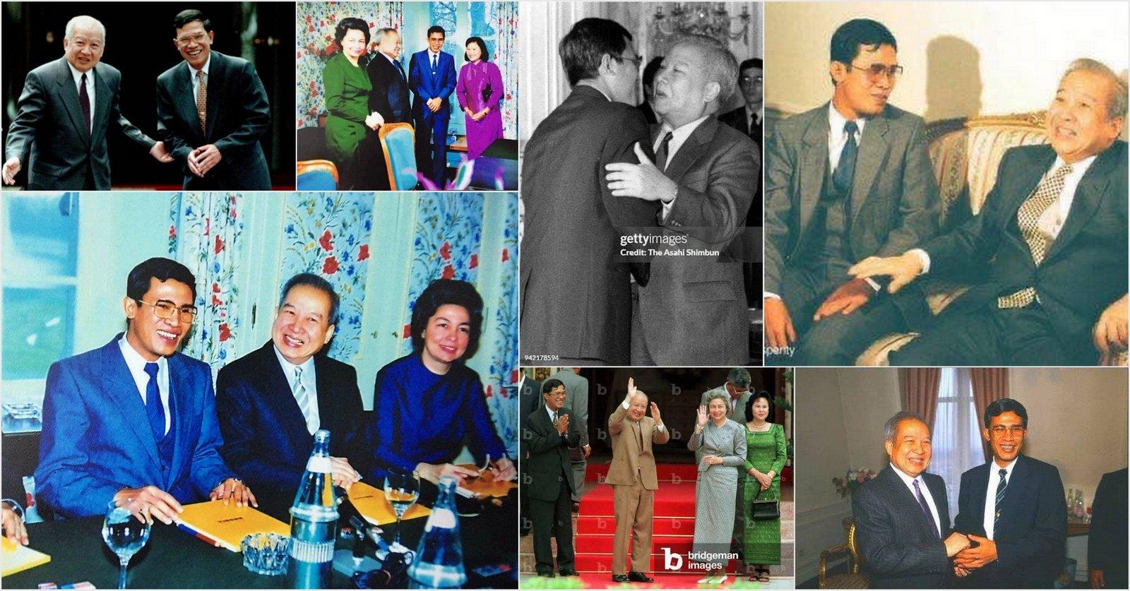 Hun Sen Highlights Historical Significance of 'Sihanouk-Hun Sen Meeting' on Paris Peace Accord's 35th Anniversary
