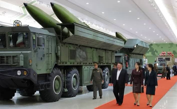 North Korea showcases missile capable of reaching US