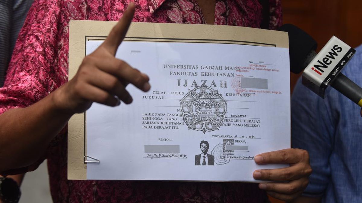 Jokowi's Diploma Case: Witness Claims to Have Seen Original Certificate