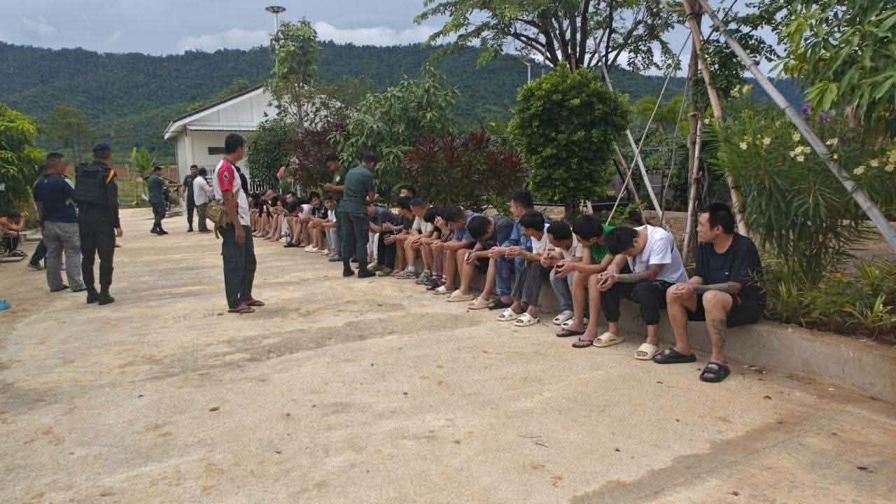 Foreigners Arrested in Cambodia's Pailin Province Over Online Scam Allegations