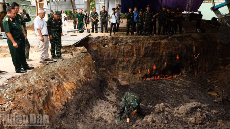 ホーチミン市、レ・ティ・リエン公園で戦没者遺骨の捜索・収集を拡大