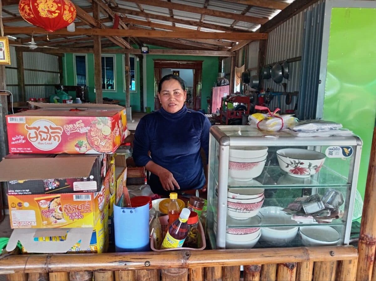 Cambodian Rural Woman Transforms Livelihood Through Financial Support