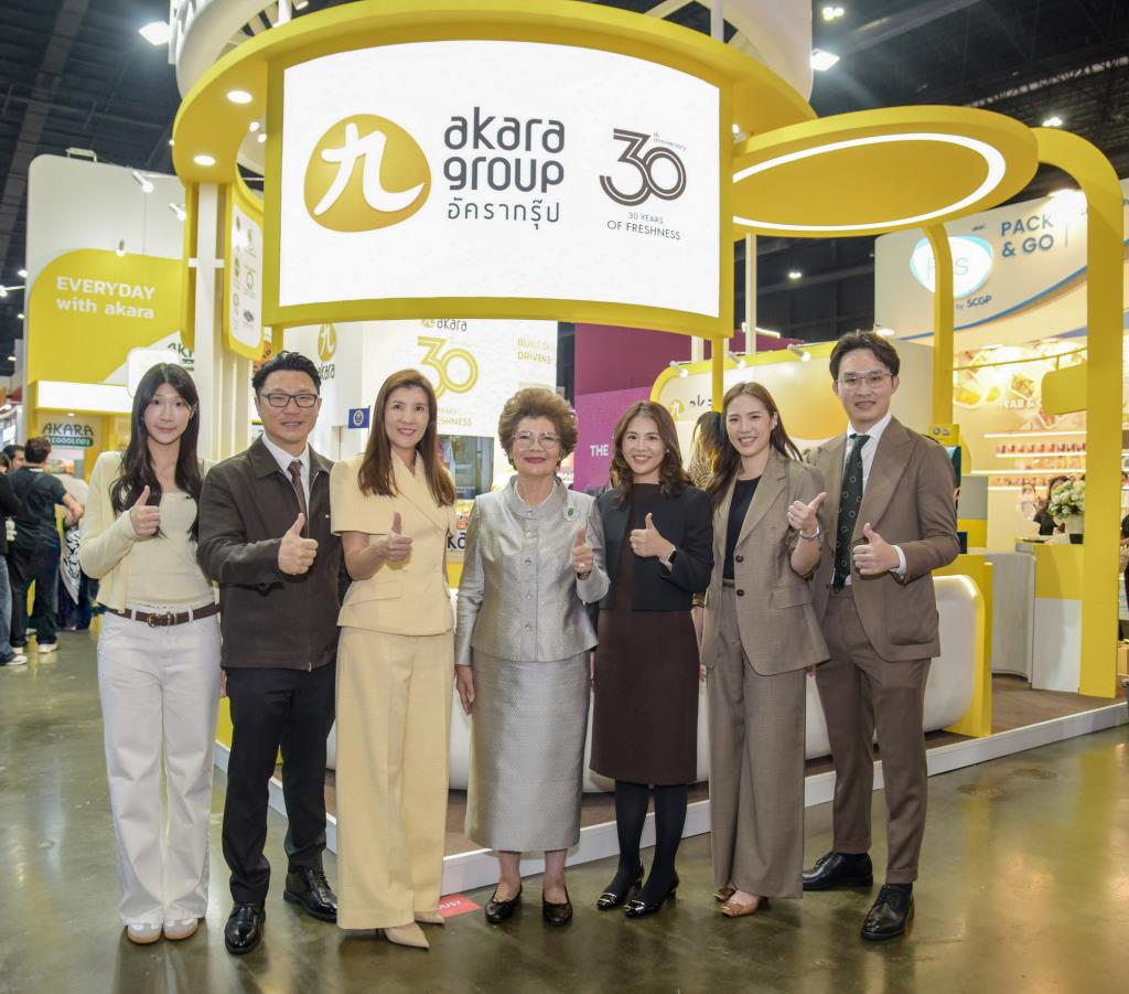 Akra Group Celebrates 30 Years, Transitions to Food Solutions, First-Ever THAIFEX Appearance