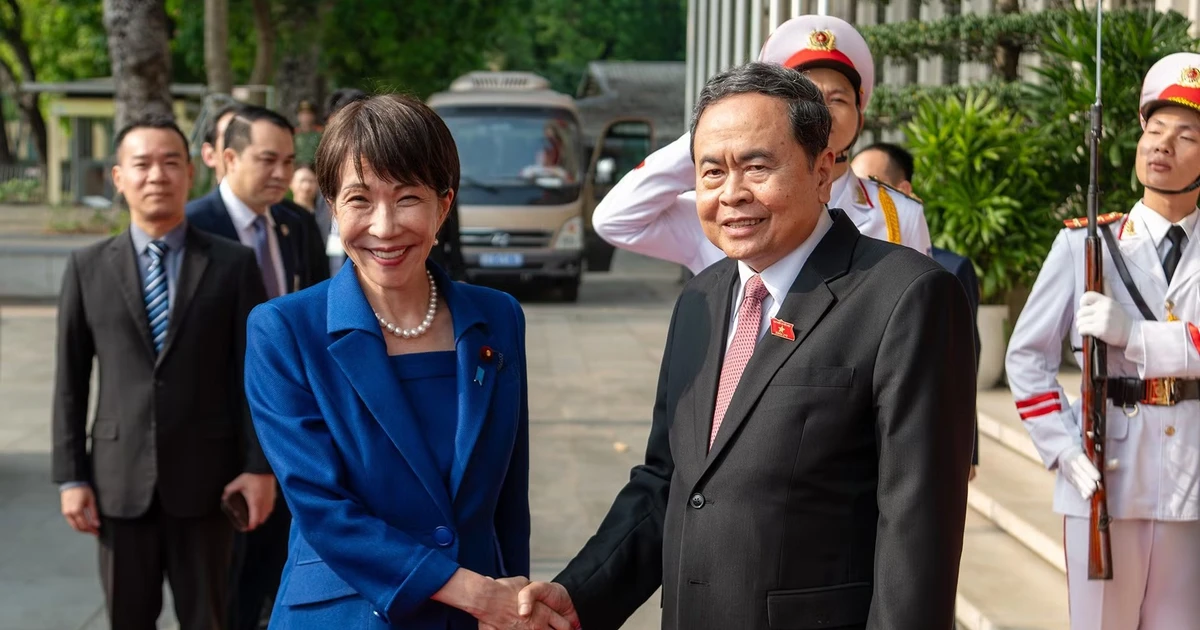 Japanese Prime Minister Meets Vietnamese National Assembly Chairman, Deepening Comprehensive Strategic Partnership
