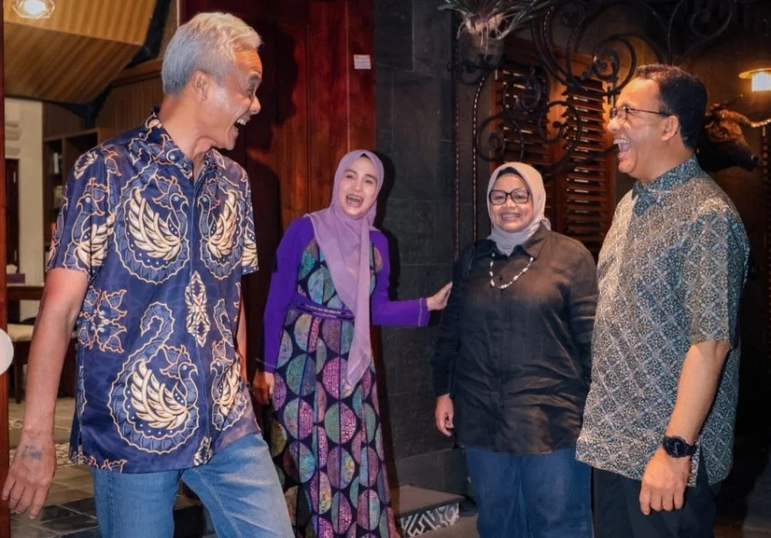 Ganjar and Anies Recall University Days and Running Stories