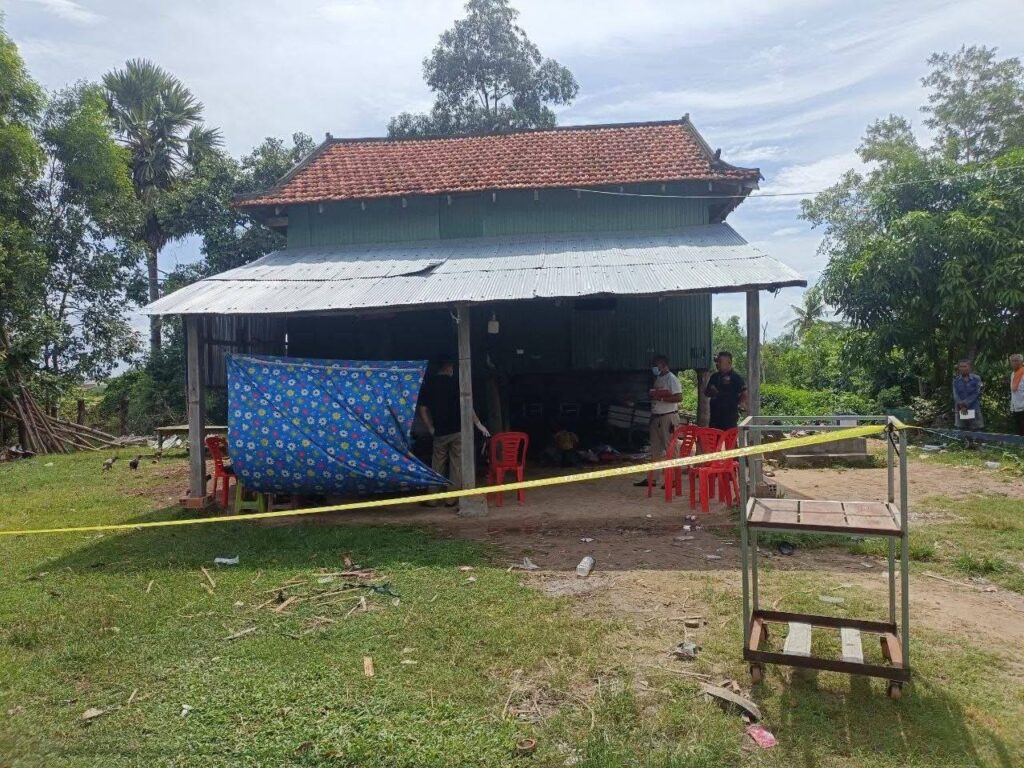 タナオト近郊で夫が妻を刺殺、容疑者はプノンペン近郊で逮捕
