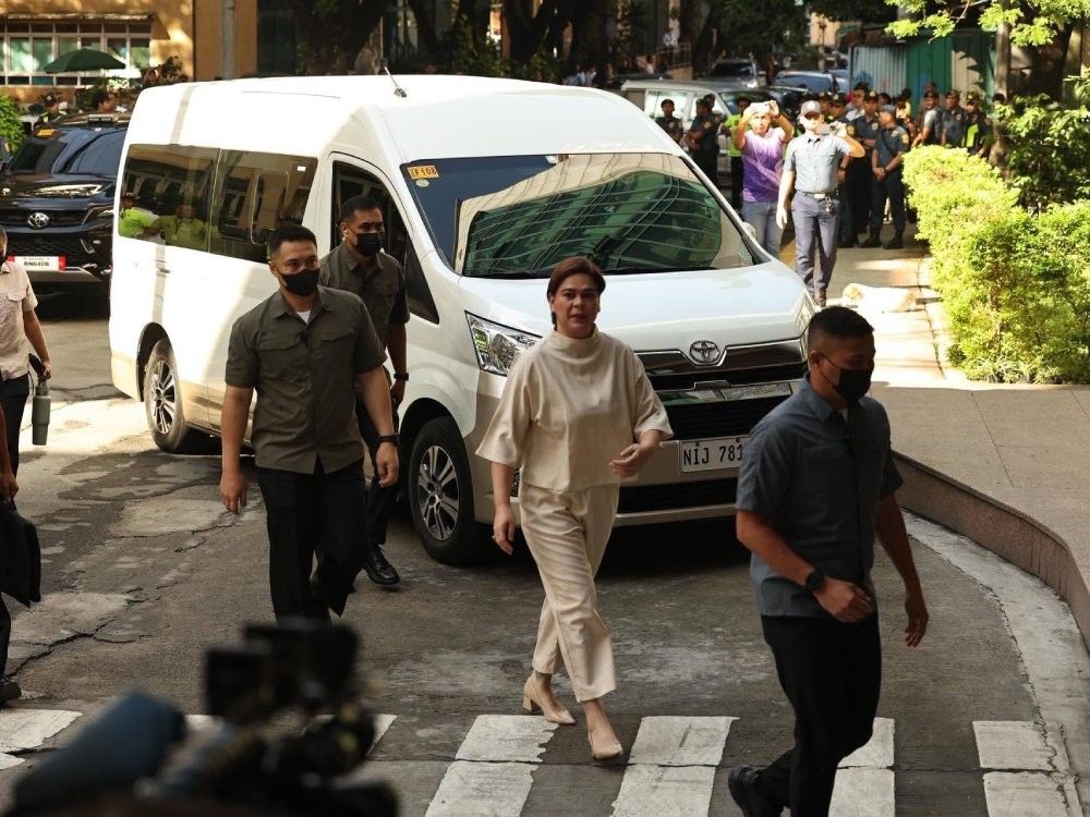 Sara Duterte Arraigned for Grave Threats in QC Court