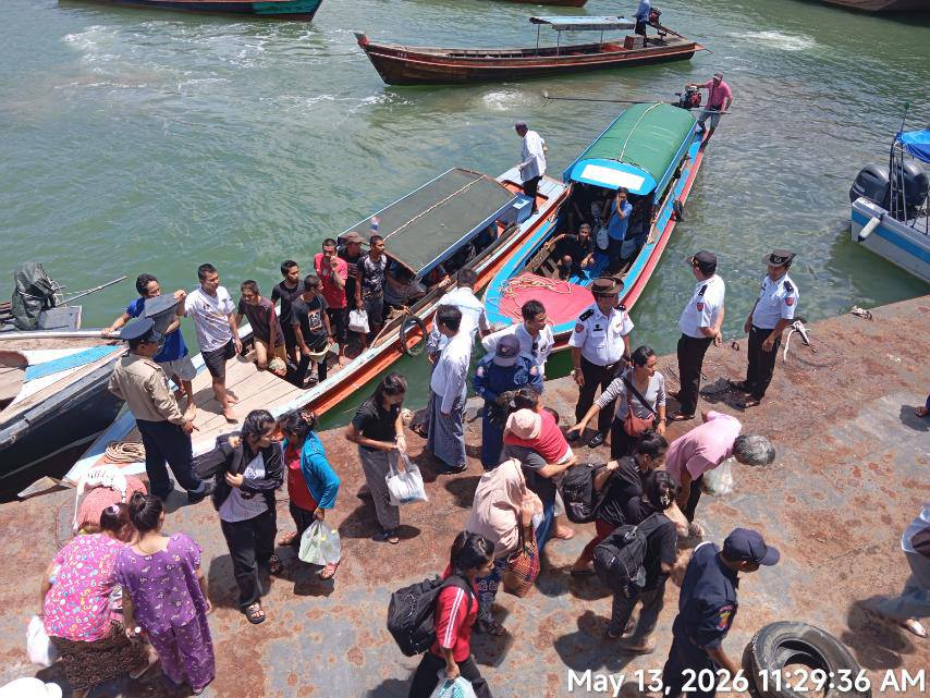 Thailand repatriates over 90 Myanmar citizens who completed their sentences