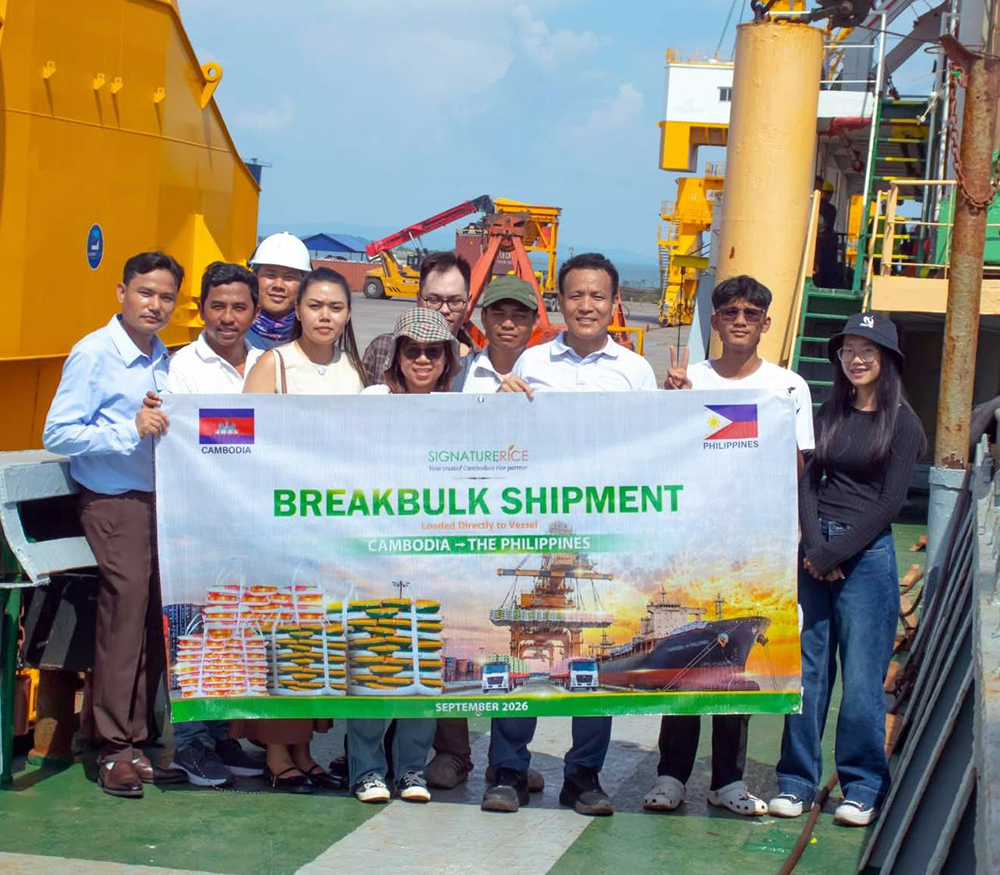 Cambodia Exports 20,000 Tons of Rice to Philippines, Aims for 60,000 Tons by Year-End