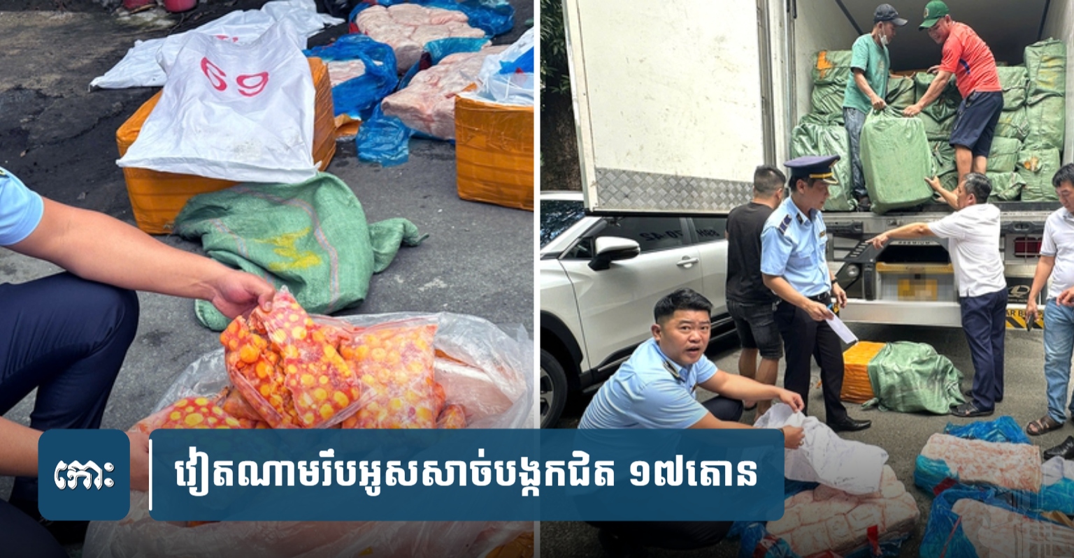 Vietnam Seizes Nearly 17 Tons of Frozen Meat Lacking Clear Origin - Cambodian Market Concerns
