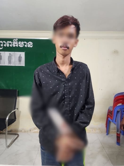 カンボジア:元交際相手の女性刺傷事件、容疑者逮捕