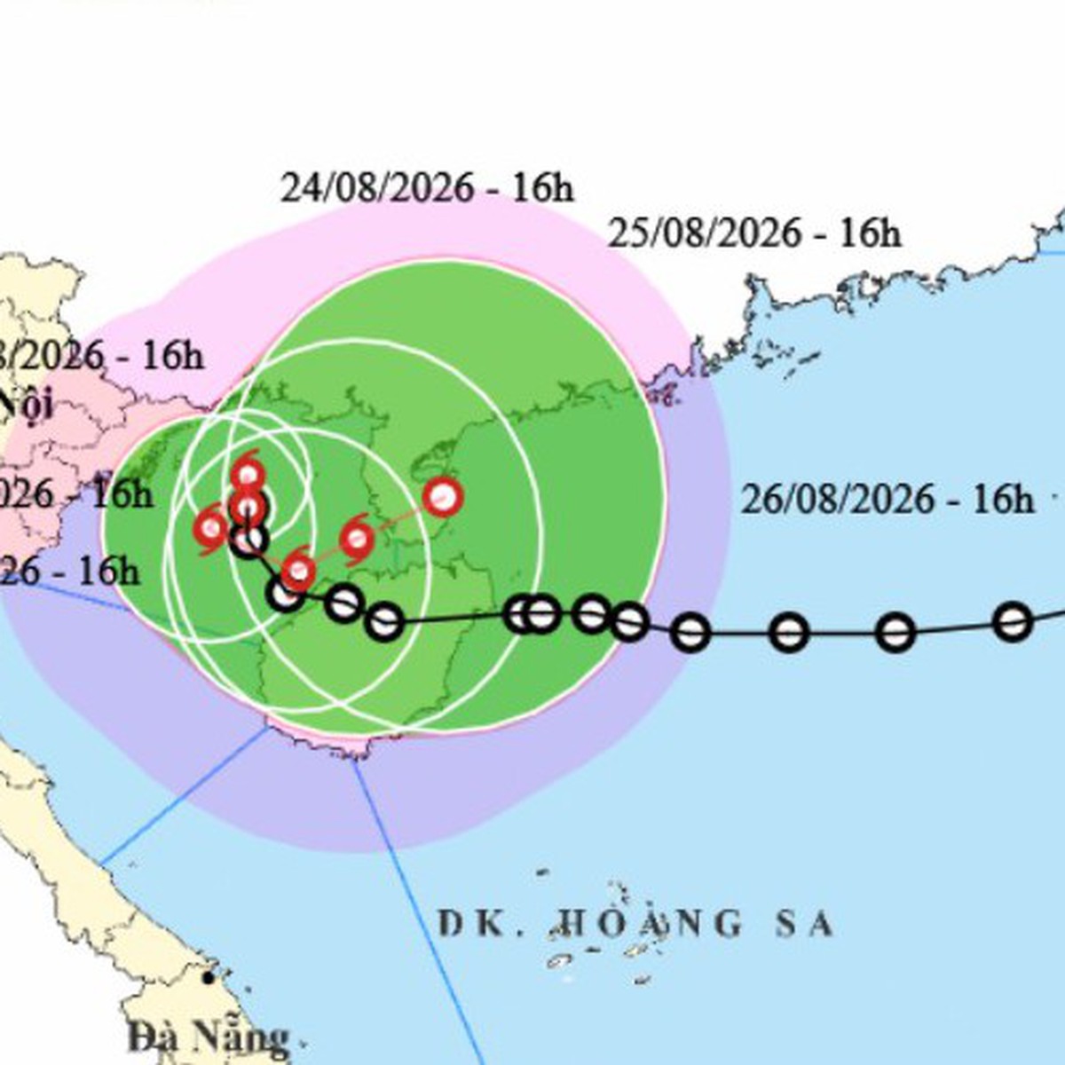 Tropical Depression Strengthens into Typhoon No. 4 in Gulf of Tonkin, Heavy Rains and Flooding Concerns Rise