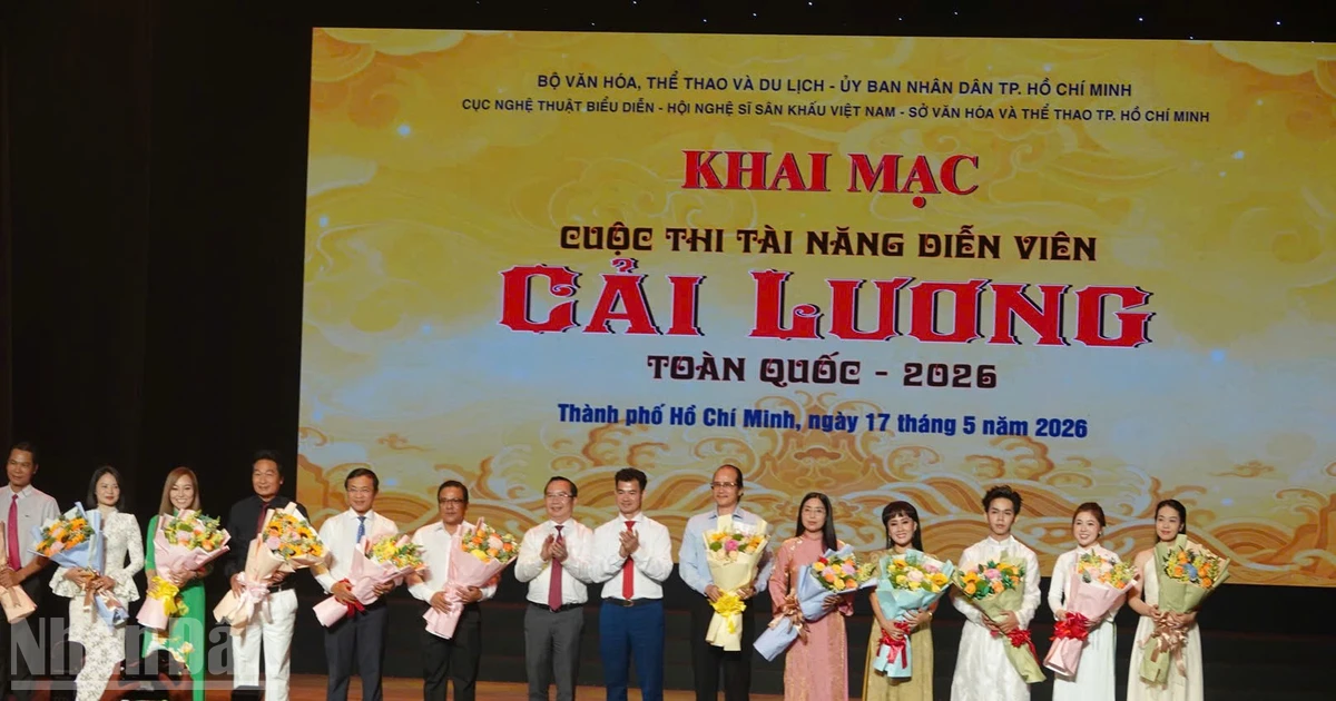 National Cai Luong Actor Talent Competition 2026 Kicks Off in Ho Chi Minh City