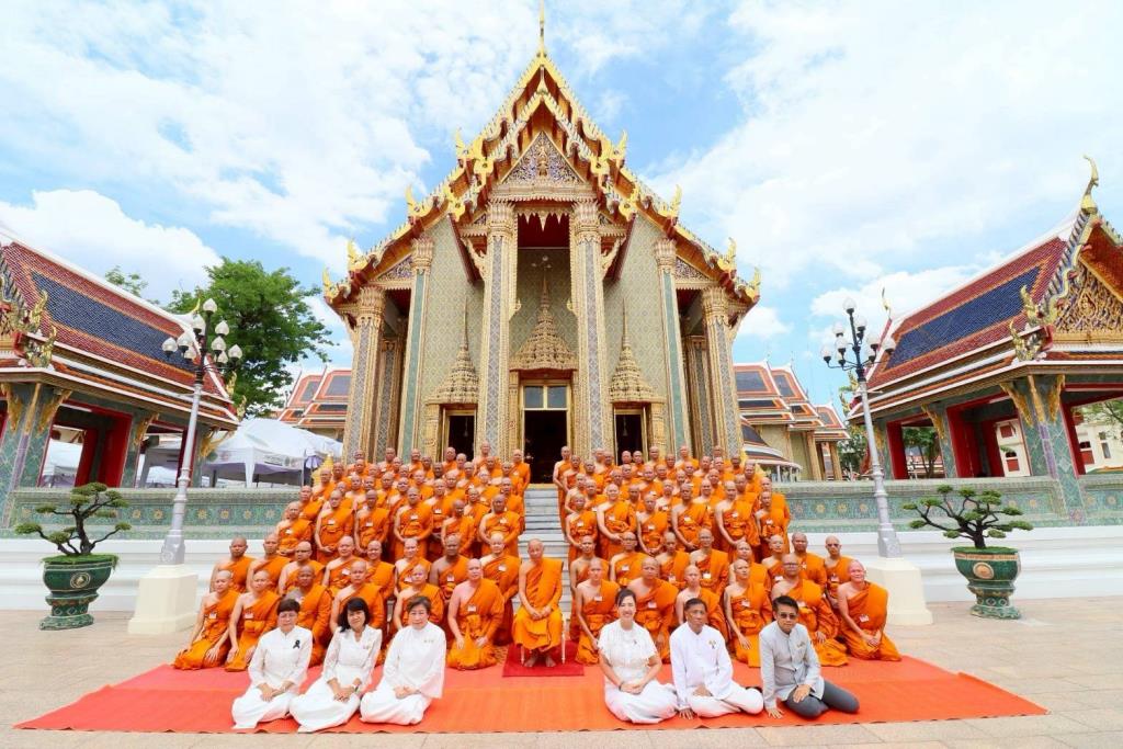 Thai Ministry of Transport Holds Ordination Ceremony to Honor Princess Bajrakitiyabha