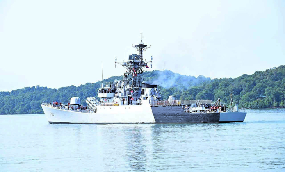 Indian Naval Ship Departs Cambodian Waters After Four-Day Visit