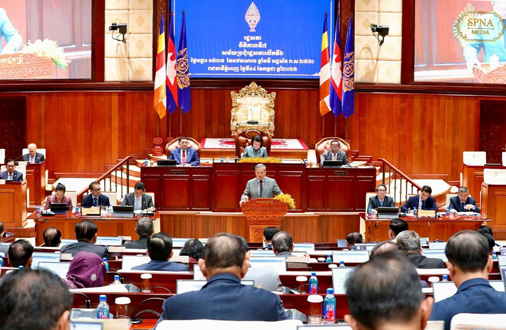 カンボジア国会、閣僚追加承認と経済関連法案4件を可決
