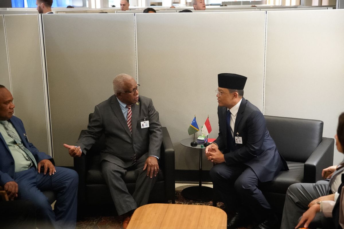 Indonesia, Solomon Islands Agree to Boost Trade, Ties at UN