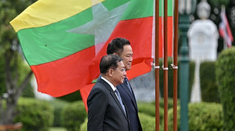 ミャンマー国軍トップ、タイ企業に投資呼びかけ - ダウェイ港開発を強調