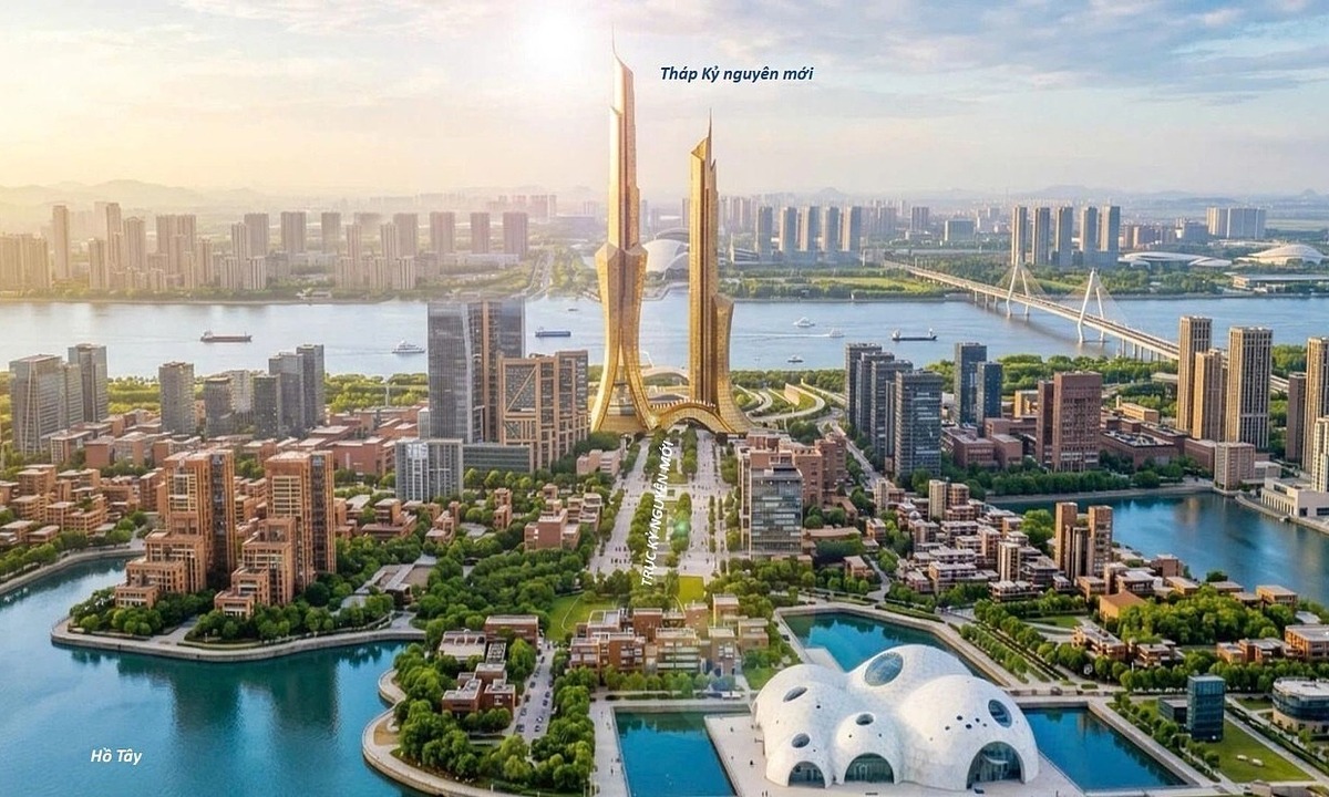 Hanoi Plans 109-Story Tower Along Red River as New Landmark
