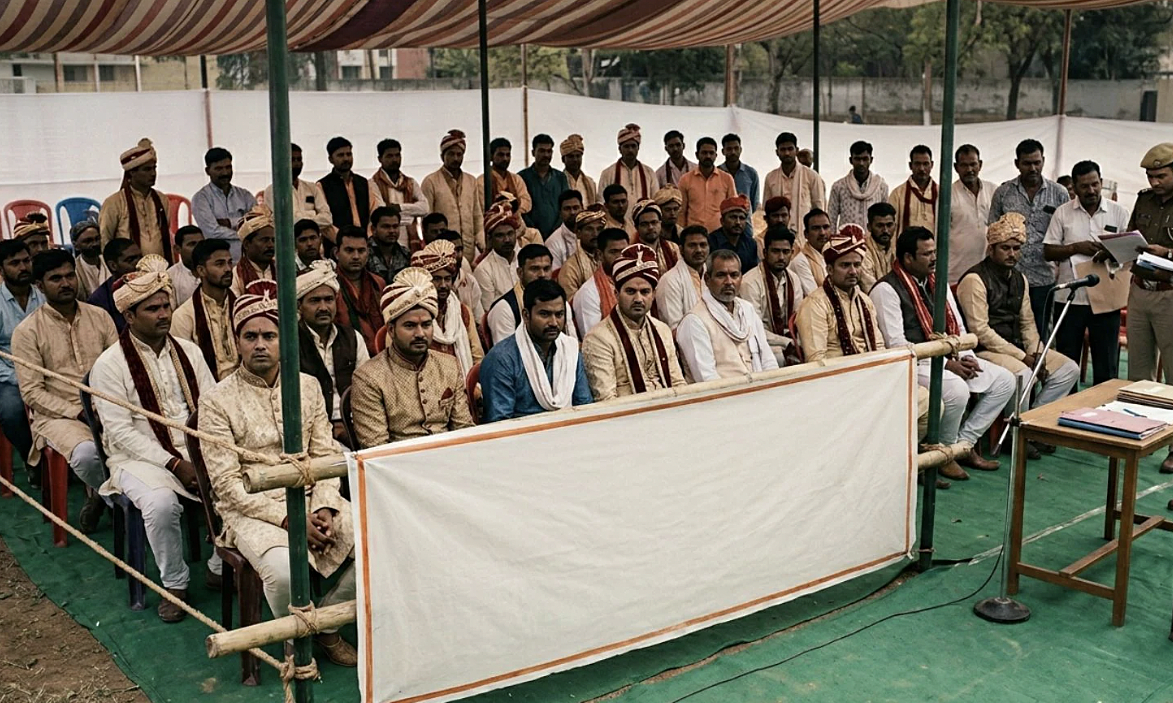 42 grooms fall victim to mass wedding scam in India
