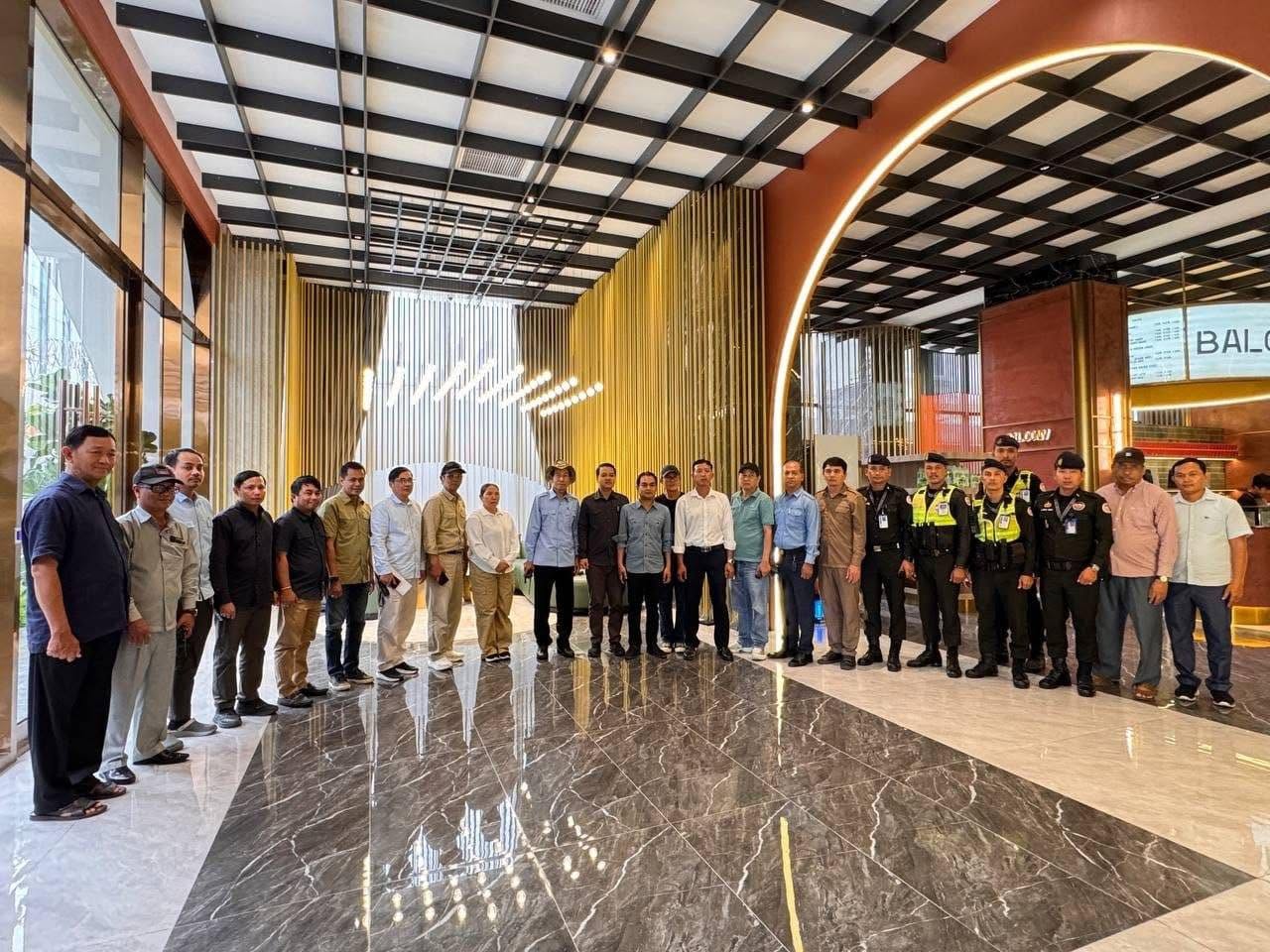 Phnom Penh Authorities Inspect Luxury Condo for Online Scam Crackdown