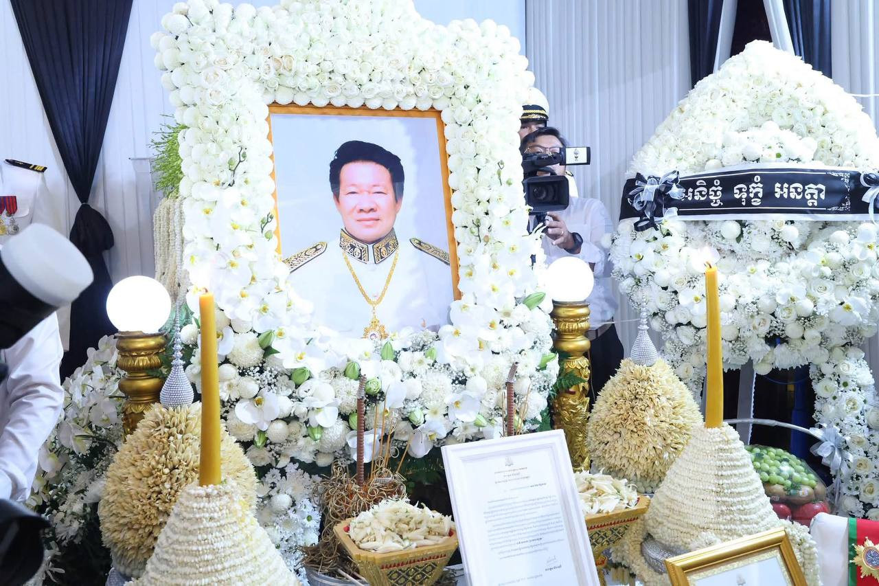 カンボジア公共事業・運輸大臣、故チャン・サラン元国会議員に哀悼の意