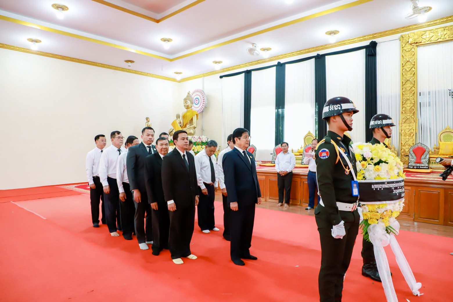 Cambodian People's Party Offers Condolences for Late Kay Samruom