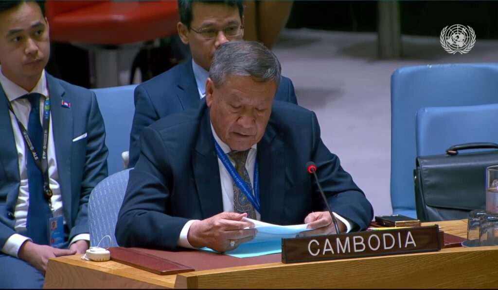 Cambodia Calls for Global Unity at UN Security Council to End Conflict-Related Sexual Violence