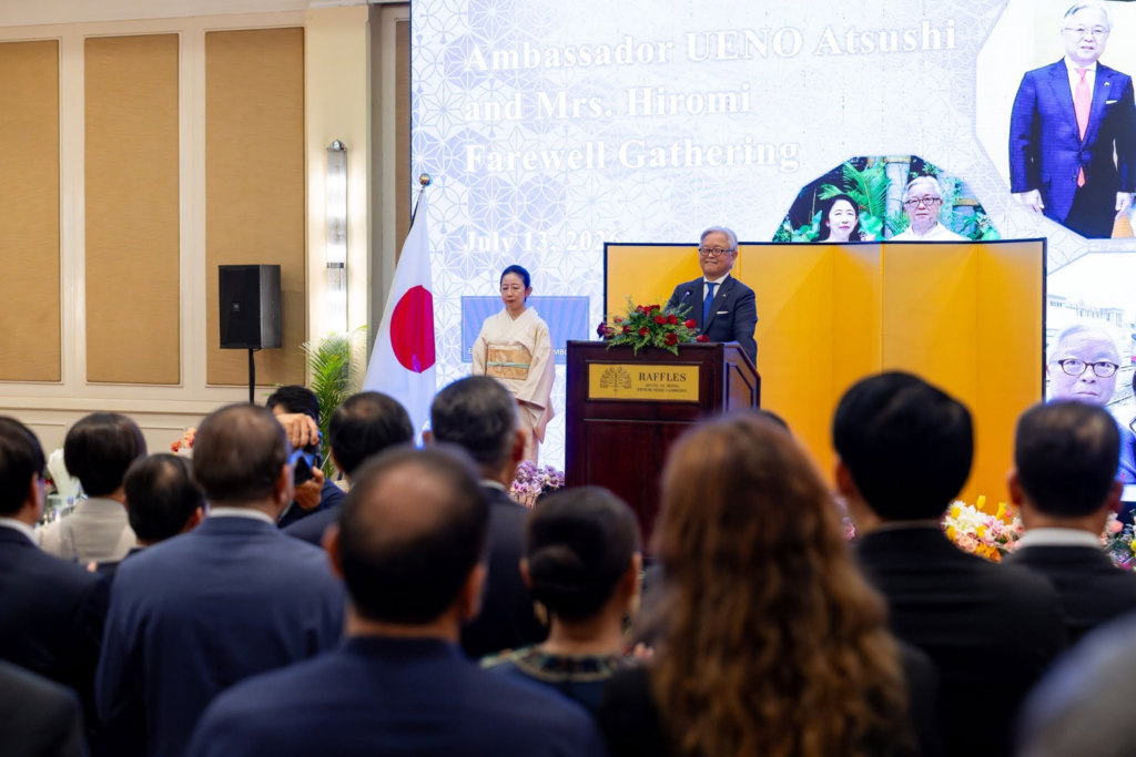 Japanese Ambassador to Cambodia Expresses Gratitude Ahead of Mission Completion