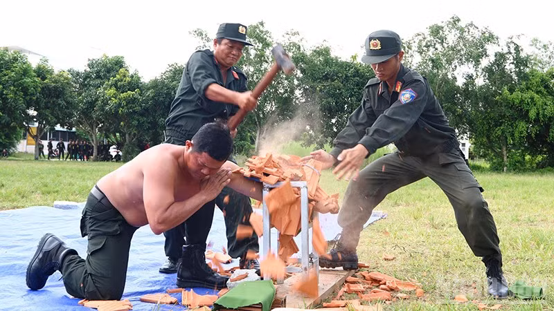 Dong Thap Provincial Mobile Police Report 2026 Training Results