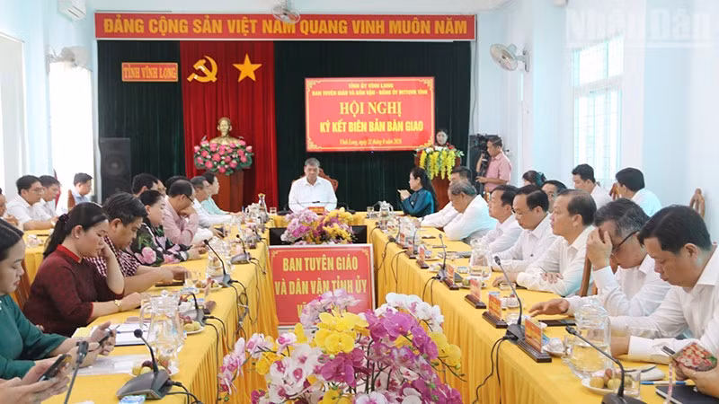Vinh Long Province Enhances Effectiveness of Mass Mobilization under New Framework
