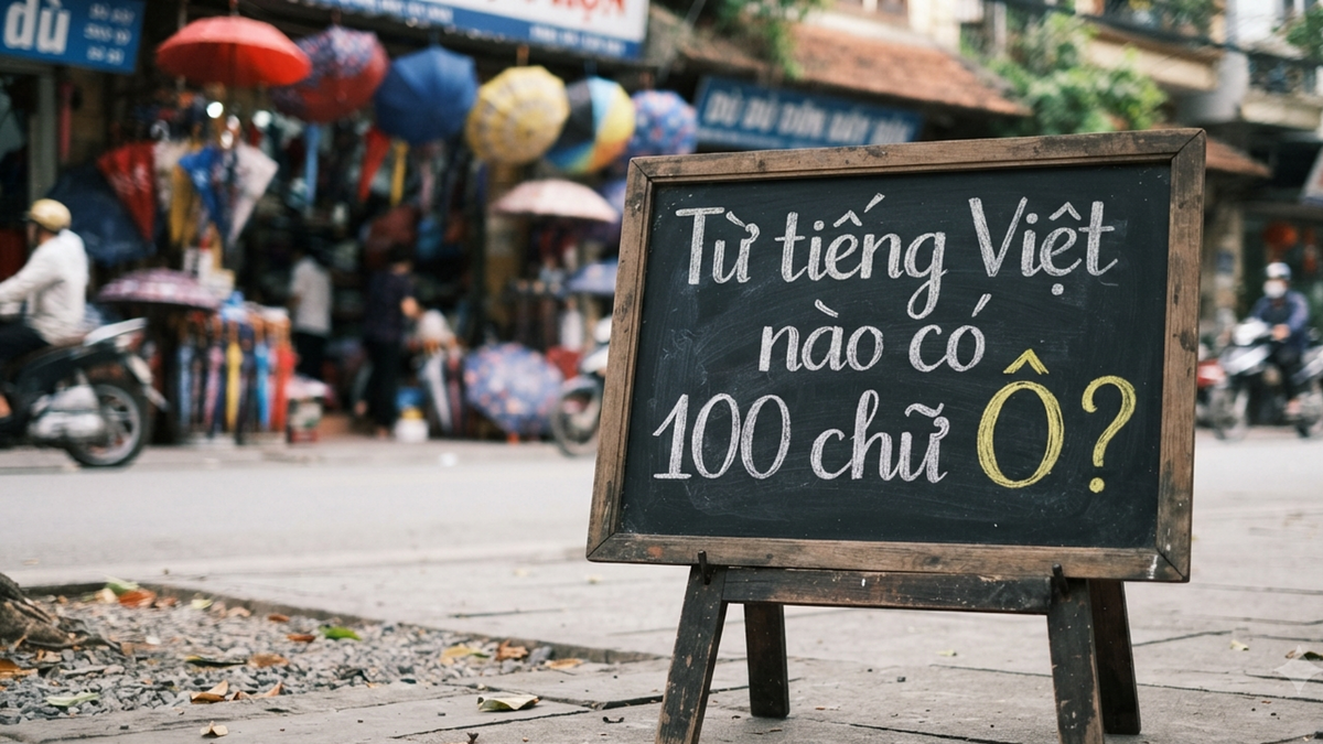 The Vietnamese Word Containing 100 'Ô's: What's the Secret?