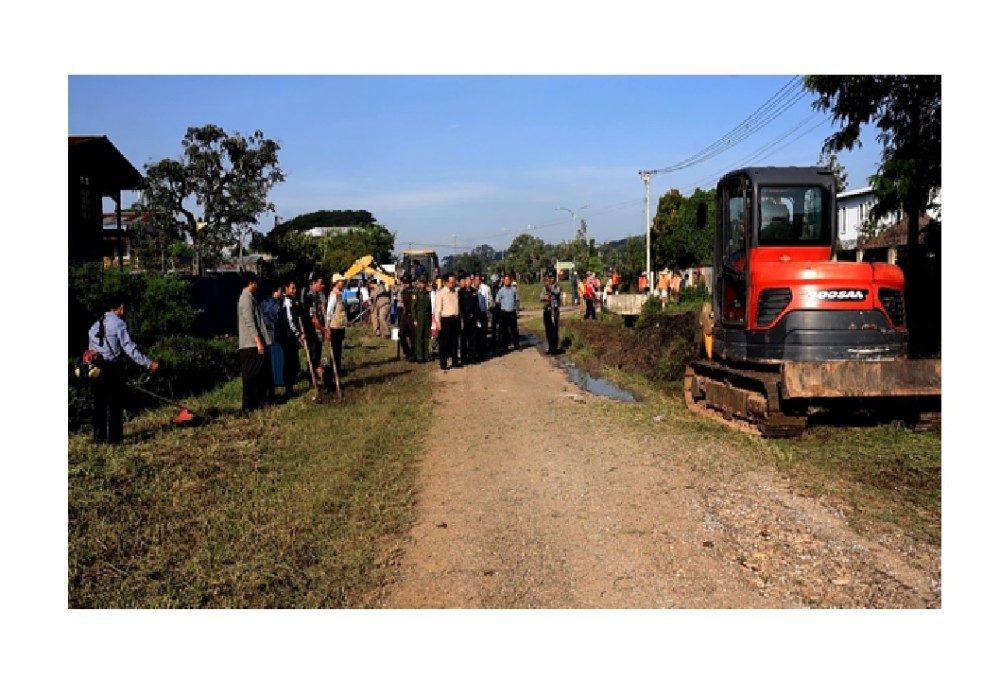 Kayah State CM encouraged the participants of Collective Cleaning Activities