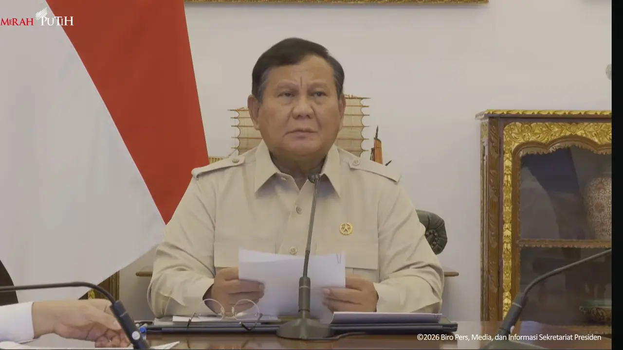 Prabowo Leads Disaster Response Meeting: Natural Disasters are 'Our Destiny'