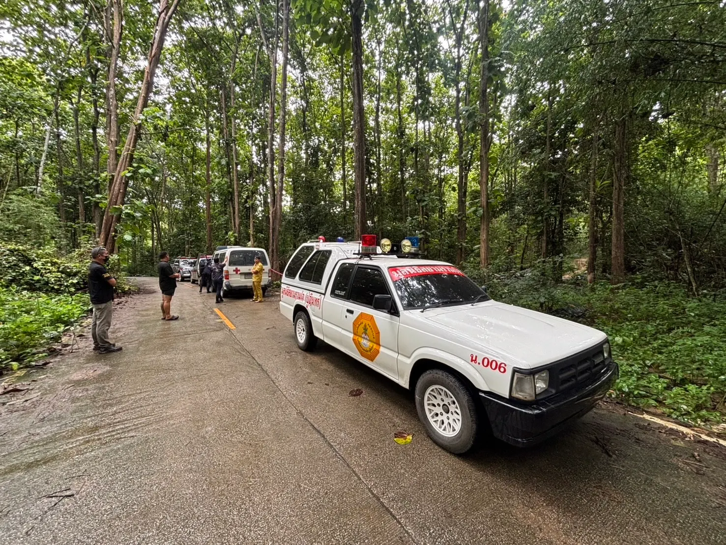 Chiang Rai Police Investigate Mysterious Forest Shooting