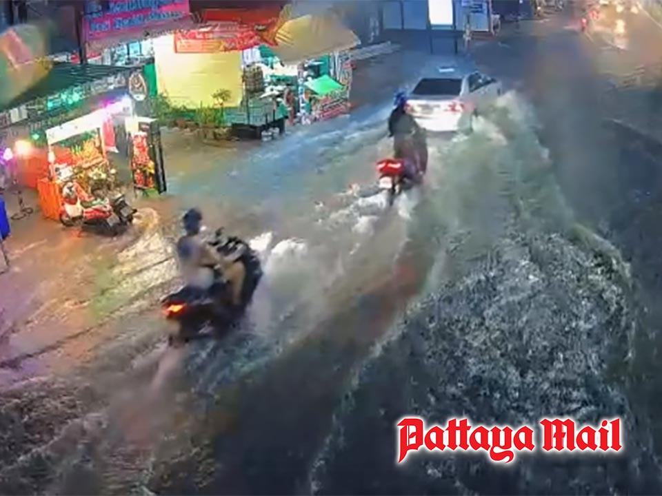 パタヤ、週末にかけて雨季の天候回復へ